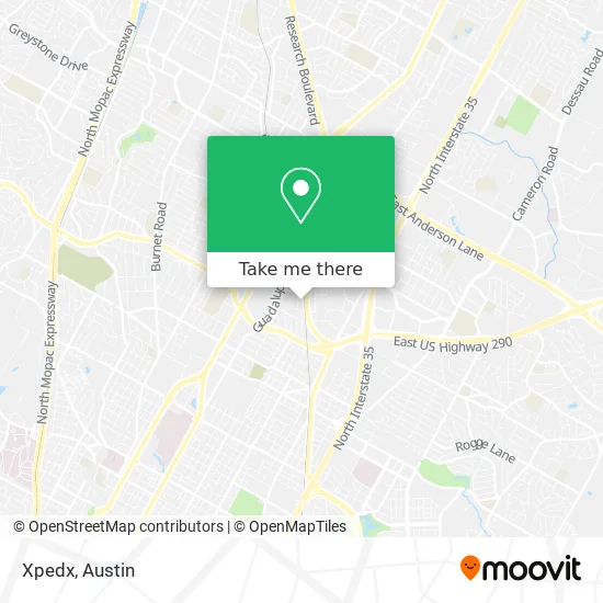 Xpedx map