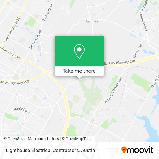 Lighthouse Electrical Contractors map