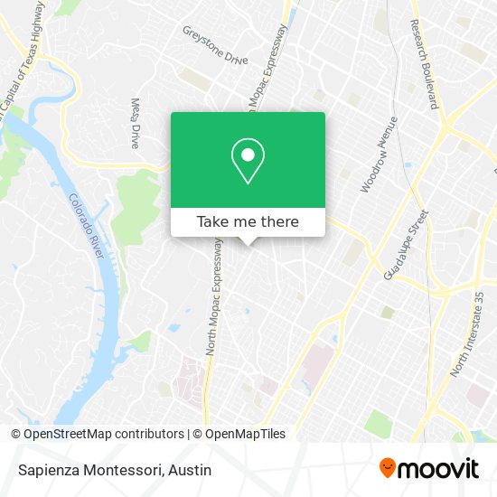 Sapienza Montessori map