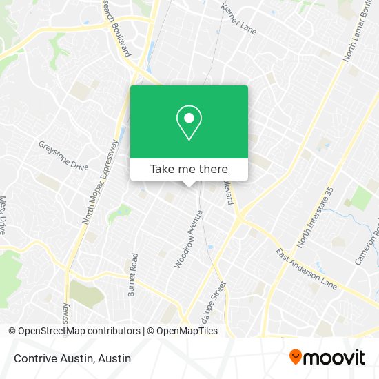 Mapa de Contrive Austin