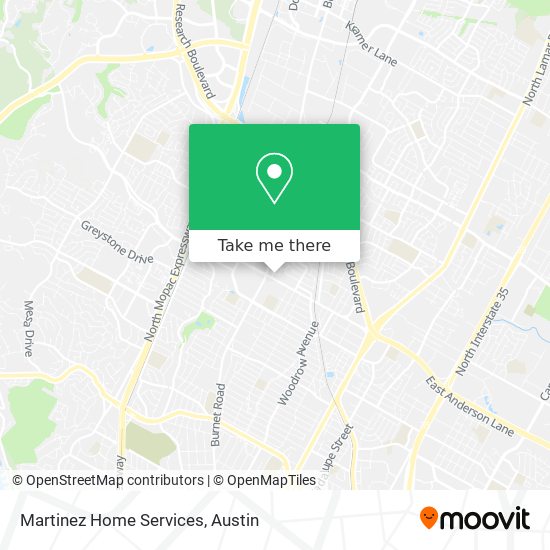 Martinez Home Services map