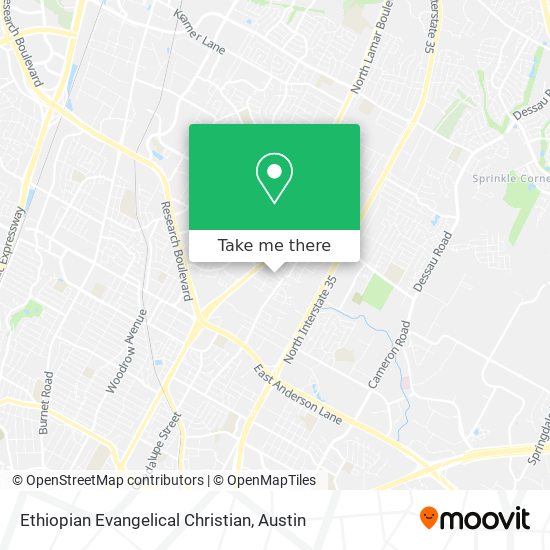 Mapa de Ethiopian Evangelical Christian