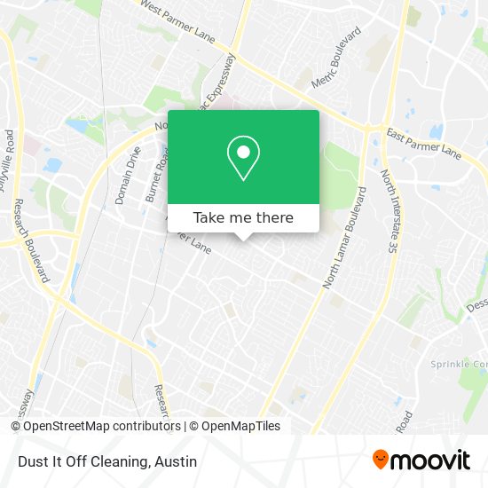 Mapa de Dust It Off Cleaning