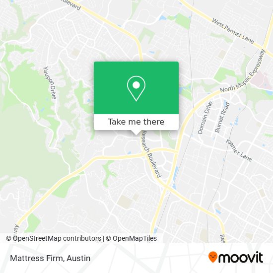 Mapa de Mattress Firm