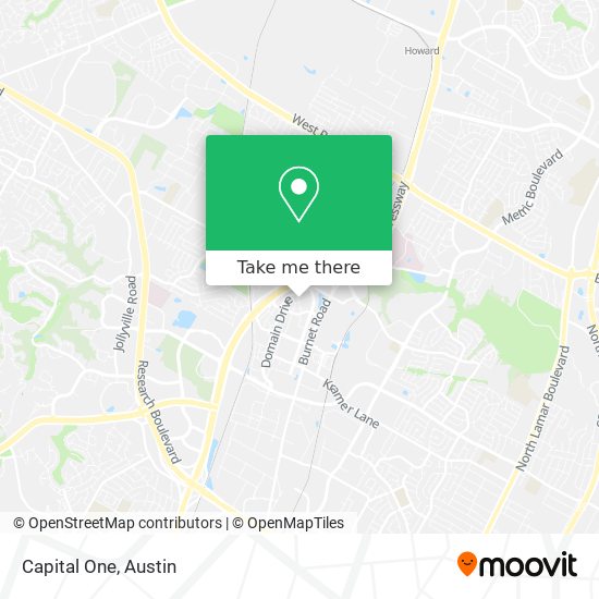 Capital One map