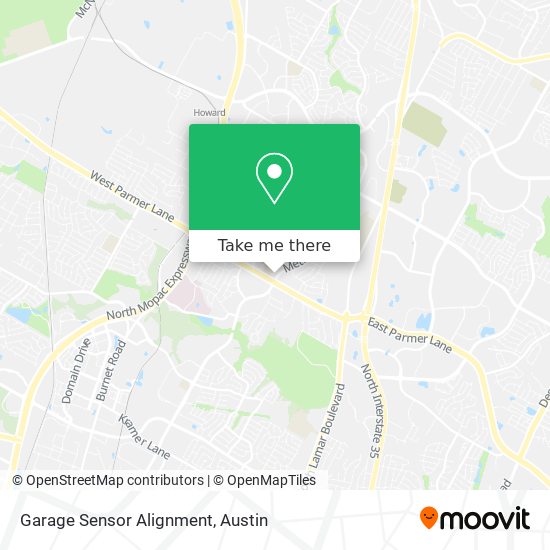 Mapa de Garage Sensor Alignment