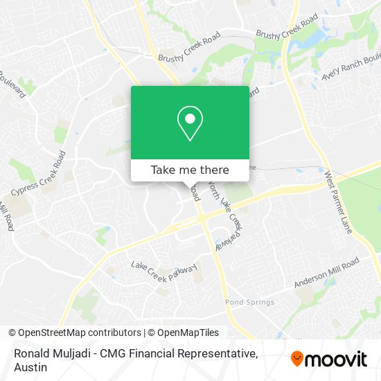 Ronald Muljadi - CMG Financial Representative map