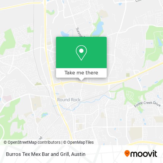 Burros Tex Mex Bar and Grill map