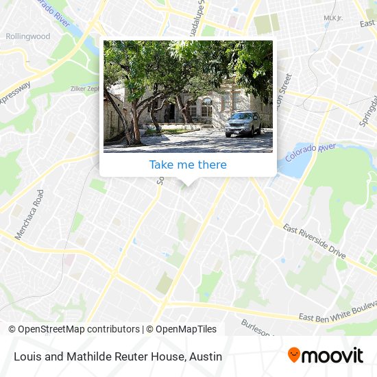 Louis and Mathilde Reuter House map