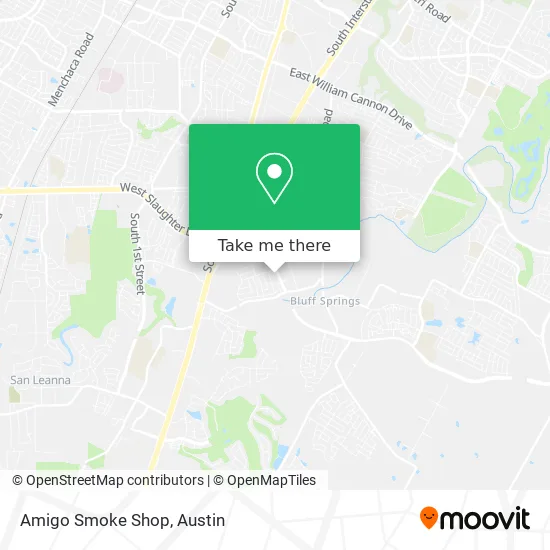 Amigo Smoke Shop map