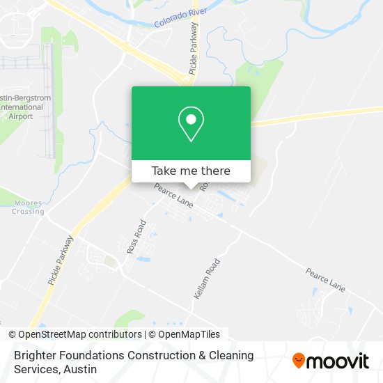 Brighter Foundations Construction & Cleaning Services map