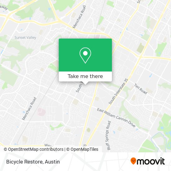 Bicycle Restore map