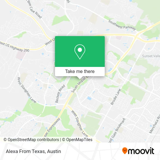 Alexa From Texas map