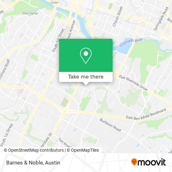 Mapa de Barnes & Noble