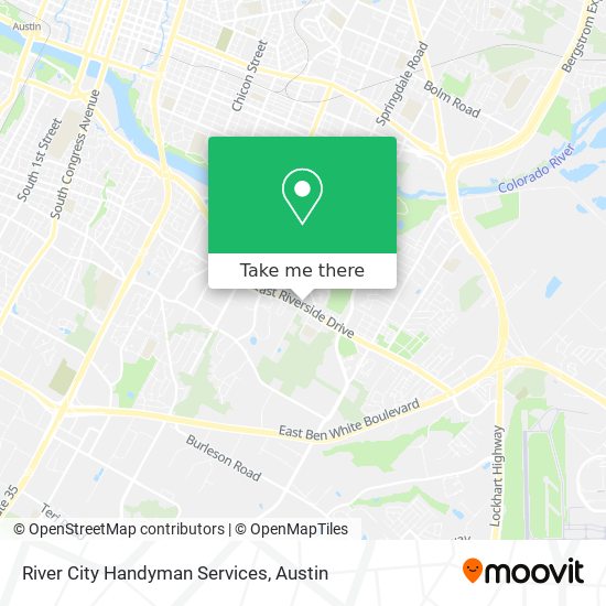 Mapa de River City Handyman Services