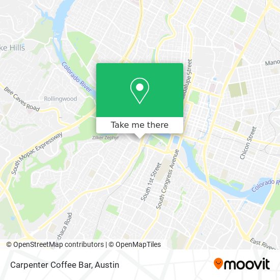 Mapa de Carpenter Coffee Bar