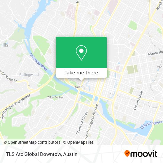 Mapa de TLS Atx Global Downtow