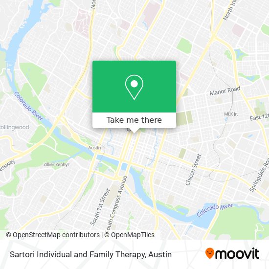 Sartori Individual and Family Therapy map