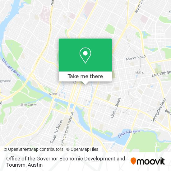 Mapa de Office of the Governor Economic Development and Tourism