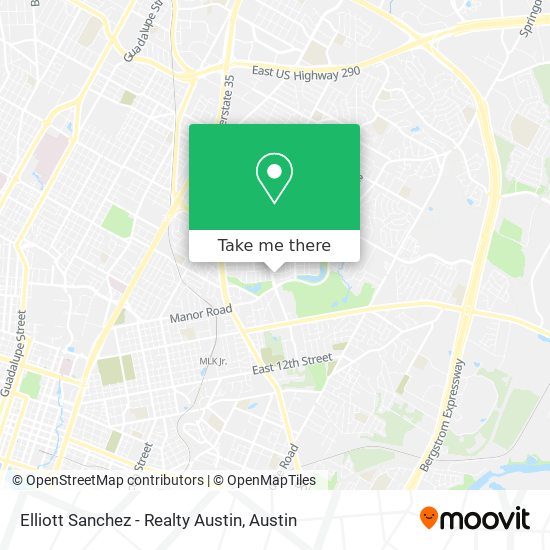 Elliott Sanchez - Realty Austin map