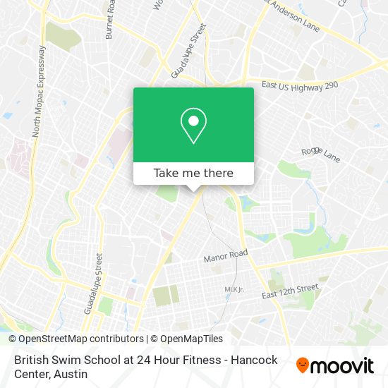 British Swim School at 24 Hour Fitness - Hancock Center map