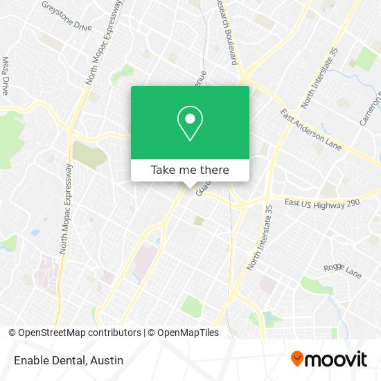 Mapa de Enable Dental