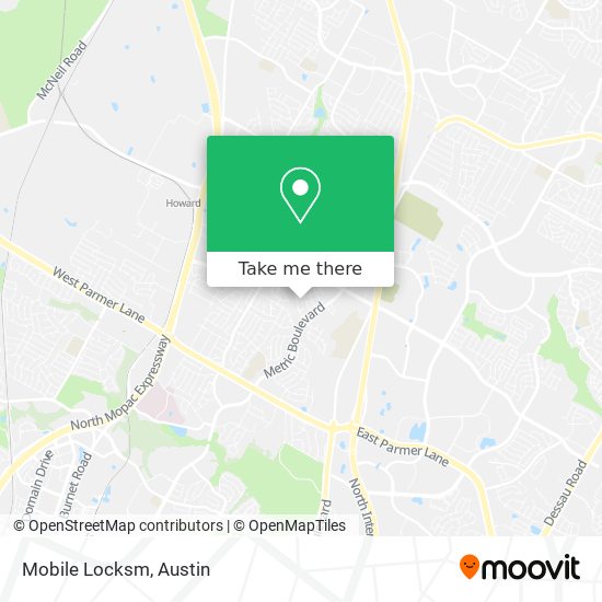 Mobile Locksm map