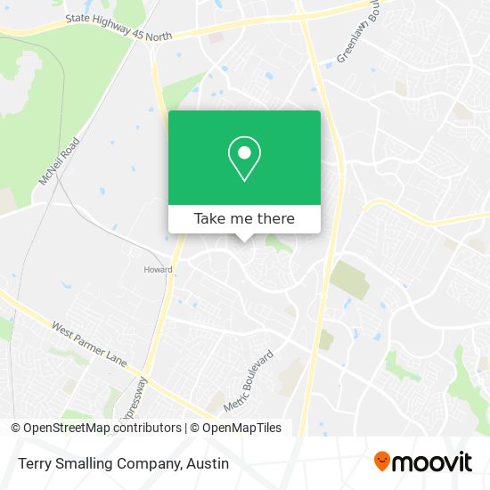Mapa de Terry Smalling Company