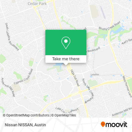 Nissan NISSAN map