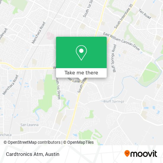 Cardtronics Atm map