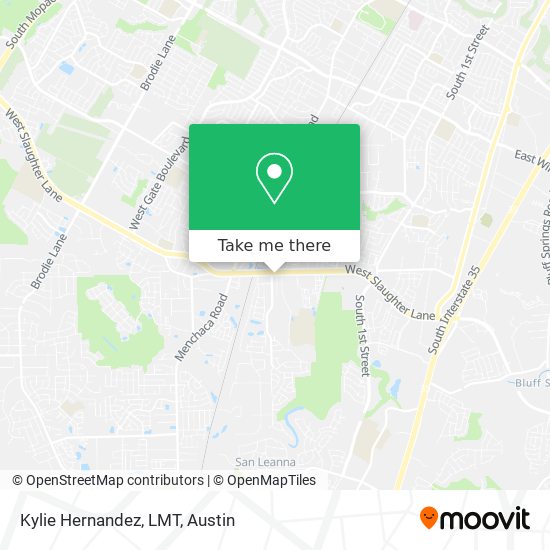 Mapa de Kylie Hernandez, LMT