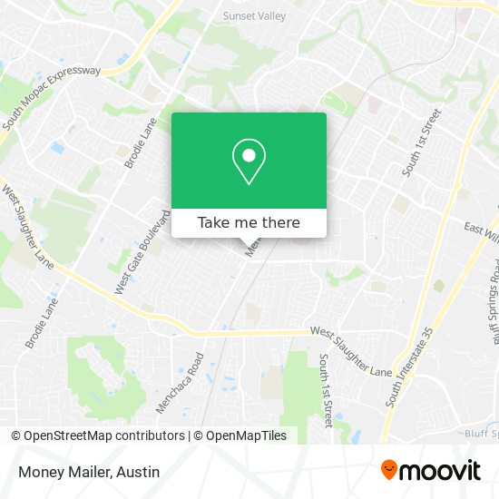 Money Mailer map