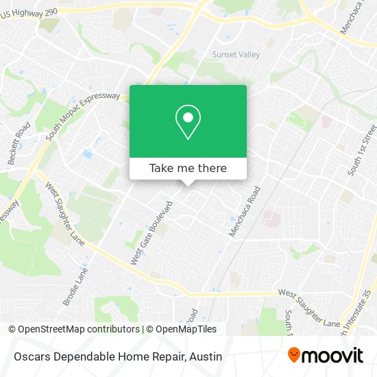 Mapa de Oscars Dependable Home Repair