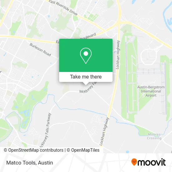 Mapa de Matco Tools