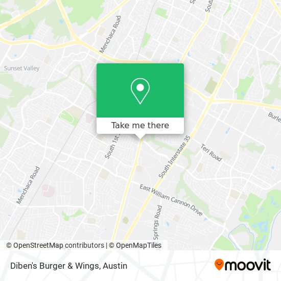 Diben's Burger & Wings map