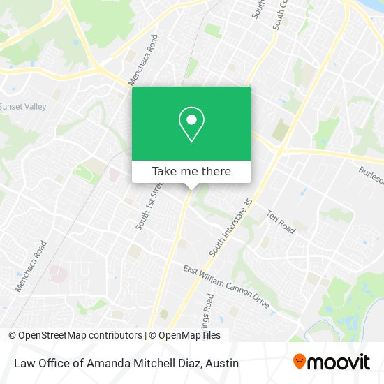 Law Office of Amanda Mitchell Diaz map