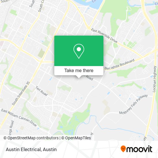 Austin Electrical map