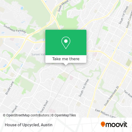 Mapa de House of Upcycled