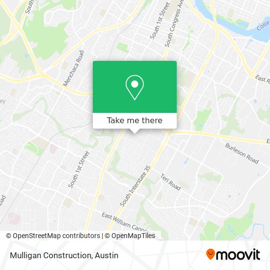 Mapa de Mulligan Construction