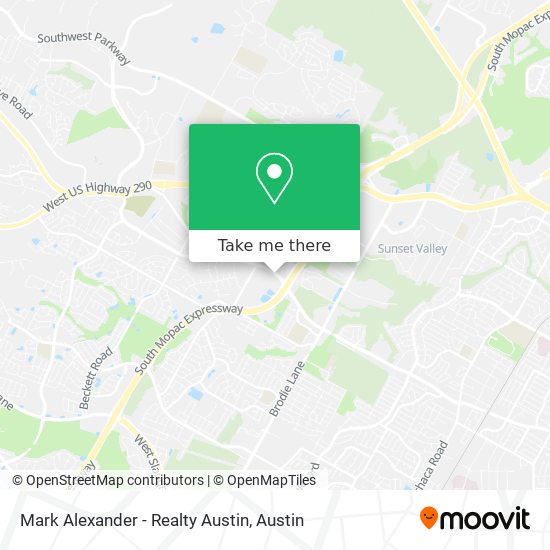 Mapa de Mark Alexander - Realty Austin