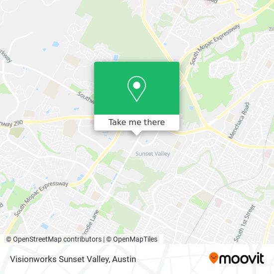Mapa de Visionworks Sunset Valley