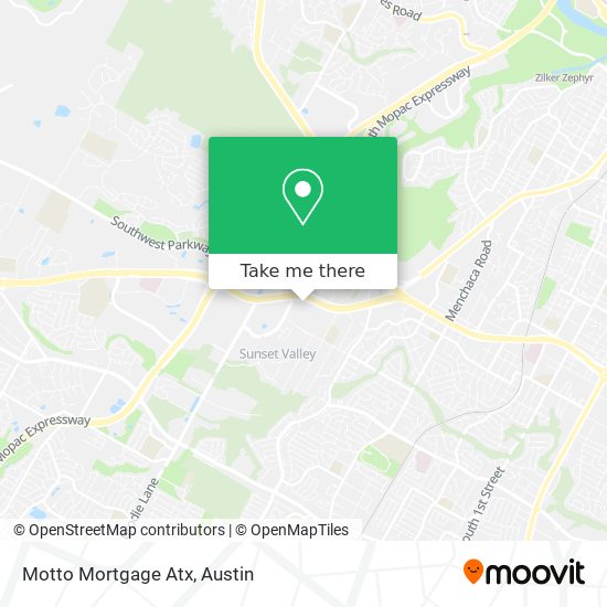 Mapa de Motto Mortgage Atx