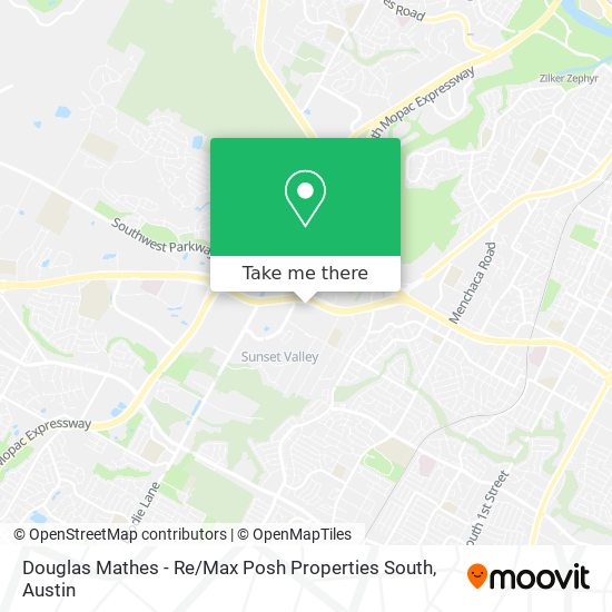 Mapa de Douglas Mathes - Re / Max Posh Properties South