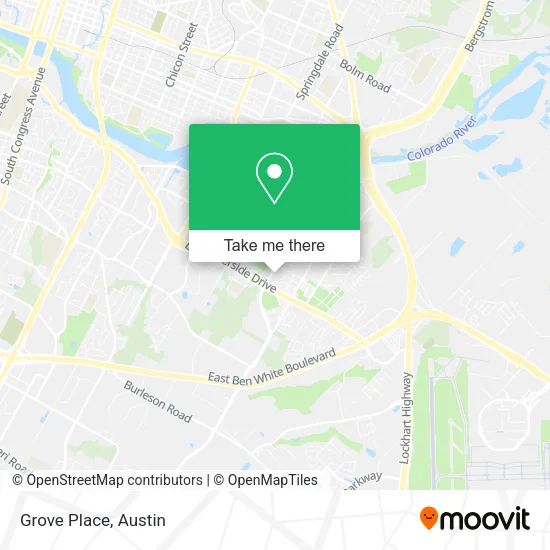 Grove Place map