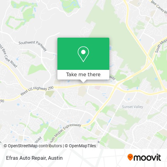 Mapa de Efras Auto Repair