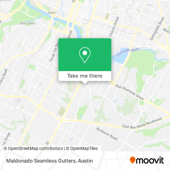 Mapa de Maldonado Seamless Gutters
