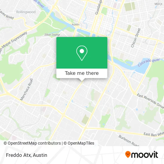 Freddo Atx map