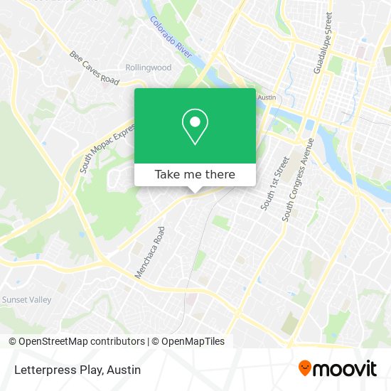 Mapa de Letterpress Play
