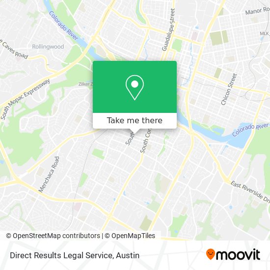 Direct Results Legal Service map