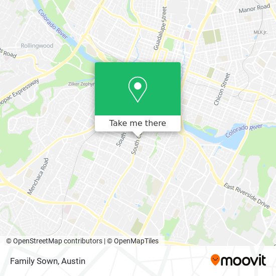 Family Sown map